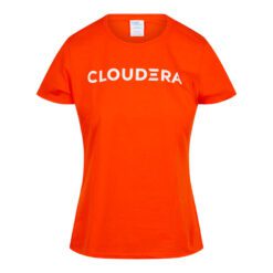 Women's Bring Data to Your AI Tee (Orange)