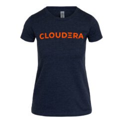 Women's Bring Data To Your AI Tee (Navy)
